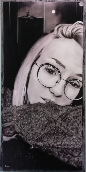 绘画 标题为“SELFI” 由Thierryl, 原创艺术品, 喷枪