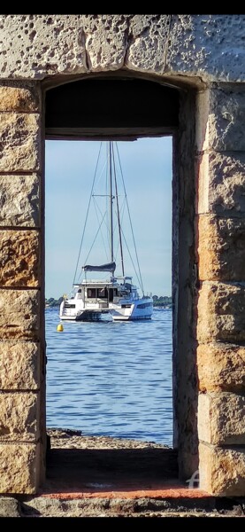 Photographie intitulée "Le Voilier des Onde…" par Patrice Le Gall, Œuvre d'art originale, Photographie non manipulée