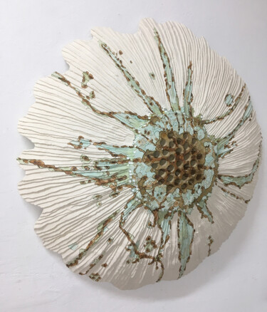 Sculpture titled "POLYPIER Cuivre" by Vero Reato, Original Artwork, Concrete
