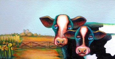 Dibujo titulada "El campo somos tode…" por Roberto Del Giudice, Obra de arte original, Lápiz