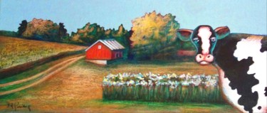 Dibujo titulada "El campo somos tode…" por Roberto Del Giudice, Obra de arte original, Acrílico