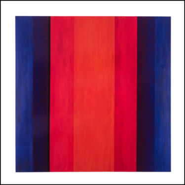 「Peinture 01-2019-20…」というタイトルの絵画 Pascal Fanconyによって, オリジナルのアートワーク, アクリル ウッドストレッチャーフレームにマウント
