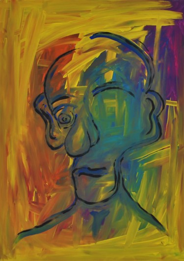 Fade Painting titled "Fade" by Simon Houlton, Original Artwork, Acrylic Mounted on Wood Stretcher frame
