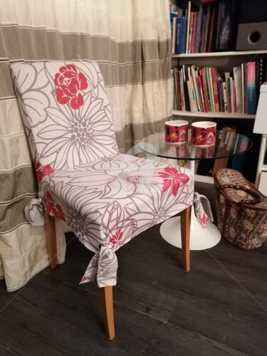 Ancienne chaise Ted Lapidus, revisitée