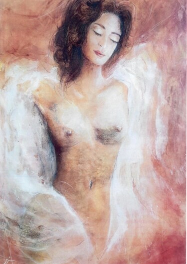 Peinture intitulée "Souveraine" par Isabelle Corthay, Œuvre d'art originale, Acrylique