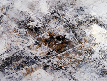 绘画 标题为“Forces Telluriques 2” 由Serge Assmann, 原创艺术品, 丙烯