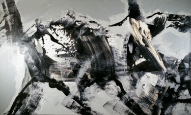 绘画 标题为“Forces Telluriques…” 由Serge Assmann, 原创艺术品, 丙烯