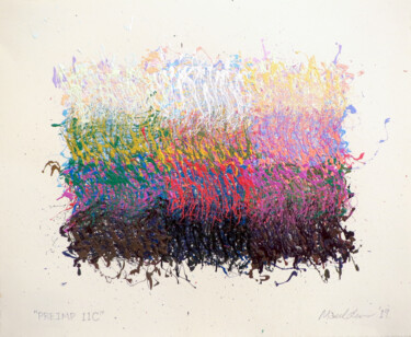 Peinture intitulée ""PREIMP 11C"" par Stephen Mauldin, Œuvre d'art originale, Acrylique
