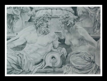 Drawing titled "Realistic statue sk…" by Satyajeet Kumar, Original Artwork, Pencil
