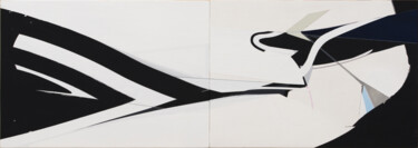 Painting titled "Killer Whale" by Kazuhiro Higashi, Original Artwork, Acrylic