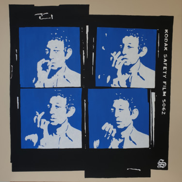 제목이 "GAINSBOURG KODAK"인 미술작품 Stan로, 원작, 아크릴