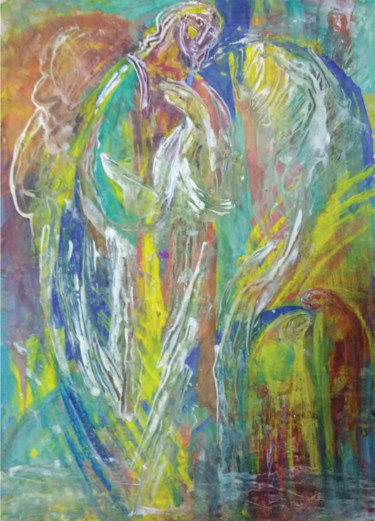 Картина под названием "ангел_к1" - Oksana Prudnikova, Подлинное произведение искусства, Цифровая фотография