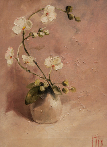 제목이 "orchid"인 미술작품 Pavel Filin로, 원작, 기름