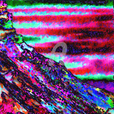 Digital Arts titled "Cassis" by Cj Perin, Original Artwork, Digital Painting