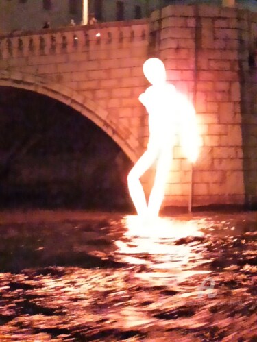 Photography titled "L'Homme Lumière" by Catherine Oliver (Miss kat), Original Artwork, Digital Photography