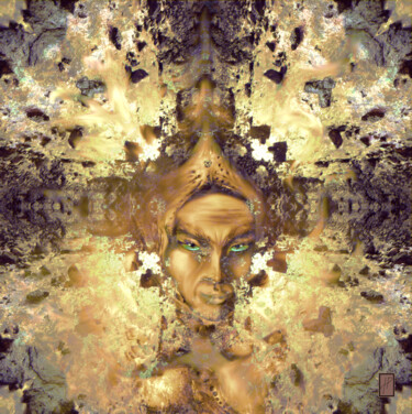 数字艺术 标题为“HYPNOSE HYPNOSIS  H…” 由Hélène Patris, 原创艺术品, 数字油画