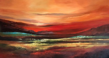 Peinture intitulée "Amour inconditionnel" par Nathalie Fouladoux, Œuvre d'art originale, Acrylique Monté sur Châssis en bois