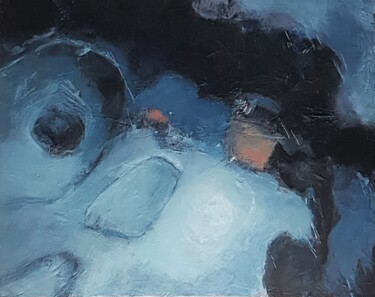 Peinture intitulée "ABYSSALE" par Pierre Vanmansart, Œuvre d'art originale, Acrylique Monté sur Châssis en bois
