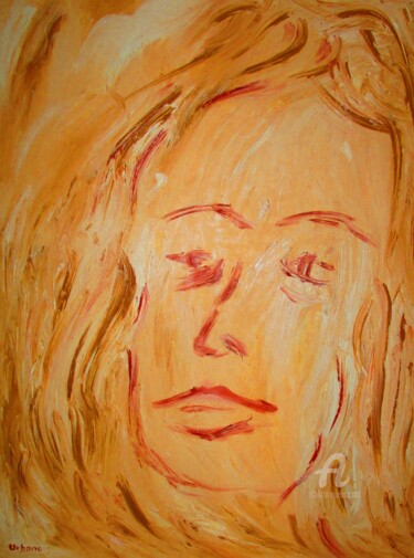 La Muse portrait de Pascaline Painting titled "La Muse portrait de…" by Roberto Urbano, Original Artwork, Oil