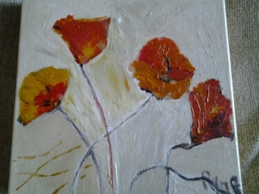 Painting titled "Fragile" by Rynne, Original Artwork, Acrylic Mounted on artwork_cat.