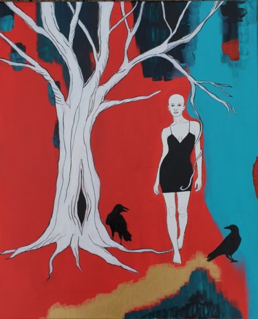 Painting titled "SA141020" by Sophie Ackermann, Original Artwork, Acrylic