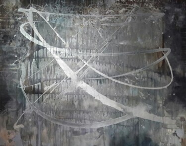 Peinture intitulée "Plata" par Patricia Casanova, Œuvre d'art originale, Acrylique