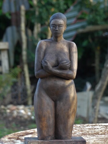 Sculpture intitulée "Sonia" par Pascal Borgo, Œuvre d'art originale, Terre cuite