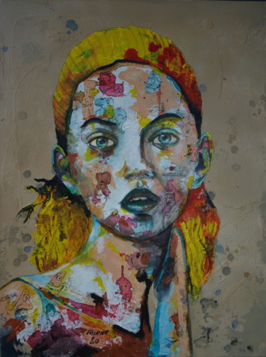 Peinture intitulée "fefefefef" par Pascal Fairier, Œuvre d'art originale, Acrylique