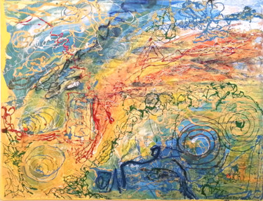 Painting titled "Autumn" by Anna Smilyanskaya, Original Artwork, Oil