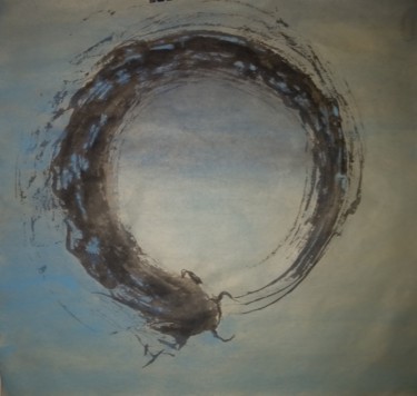 Painting titled "Lorenz" by Nathalie Guski, Original Artwork, Ink