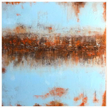 绘画 标题为“Art abstrait” 由Sergio Aranda, 原创艺术品, 丙烯 安装在木质担架架上