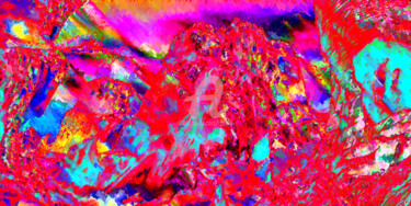Arts numériques intitulée "Magenta" par Cj Perin, Œuvre d'art originale, Peinture numérique