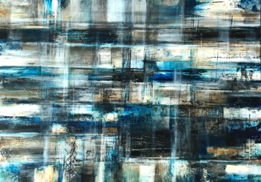 Painting titled "Kablosuz (Cordless)" by Perihan Dikilitaş, Original Artwork, Acrylic