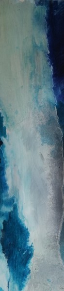 Painting titled "S'evader" by Véronique Guillet, Original Artwork, Acrylic
