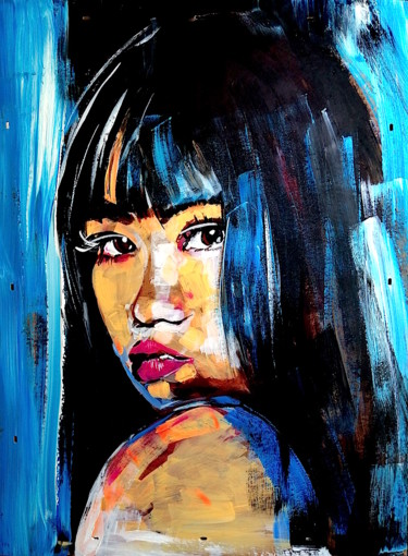 Peinture intitulée "Mirey.tksm" par Philippe Cormault, Œuvre d'art originale, Acrylique