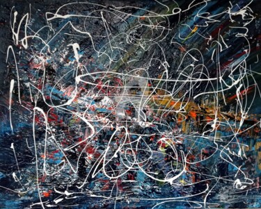 Peinture intitulée "A5" par Didier Duclos, Œuvre d'art originale, Acrylique