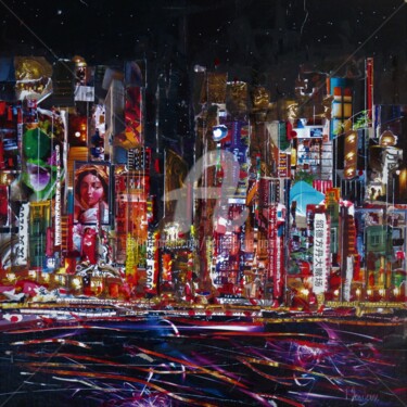 Collages intitulée "F 1621  PB 23" par Patrick Demelenne, Œuvre d'art originale, Collages