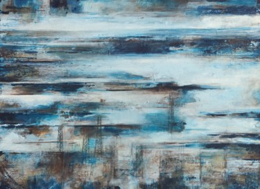 Painting titled "Silik (Faint)" by Perihan Dikilitaş, Original Artwork, Acrylic