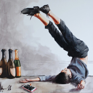 Painting titled "Mood #7" by Igor Shulman, Original Artwork, Oil