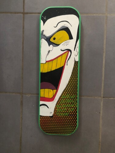 绘画 标题为“Joker back’s in Town” 由Anthonin Dusseaux (DUSSBAR), 原创艺术品, 喷漆