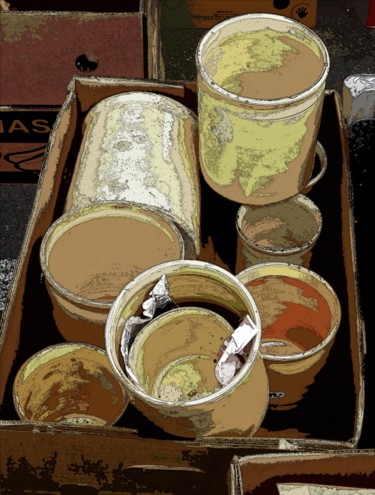 Anciens pots de confiture