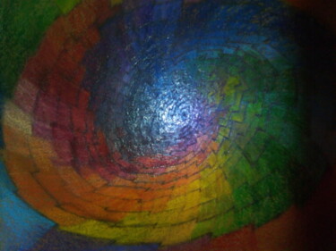 "Шестерёнчатая галак…" başlıklı Tablo Степан Шипков tarafından, Orijinal sanat, Pastel