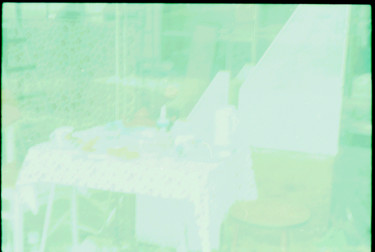 摄影 标题为“Table in Reflexion…” 由Irina Kromm, 原创艺术品, 电影摄影