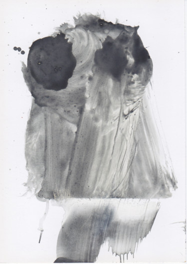 Painting titled "Gestures 09" by Raffaele Iannone, Original Artwork, Pigments