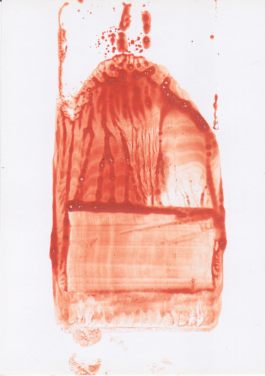 Painting titled "Gestures 036" by Raffaele Iannone, Original Artwork, Pigments
