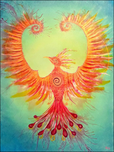 Peinture intitulée "#150 "Raise"" par Gwoo Milord, Œuvre d'art originale, Acrylique