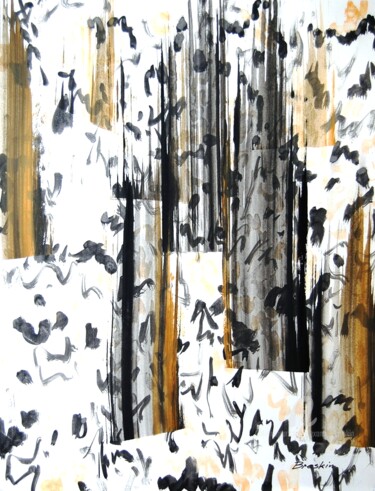 图画 标题为“Зимний лес” 由Alexander Breskin, 原创艺术品, 彩画