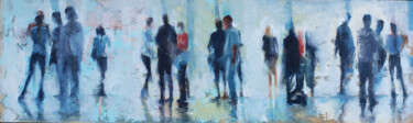 Painting titled "Office plankton." by Igor Shulman, Original Artwork, Oil