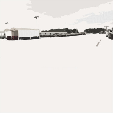 Digitale Kunst getiteld "blisters and stores…" door Henry Pouillon, Origineel Kunstwerk, 2D Digital Work