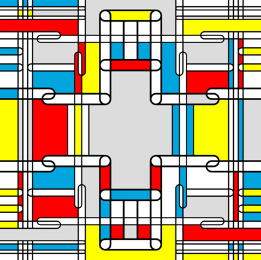 Digital Arts titled "Connections" by Paul J. Collins, Original Artwork, 2D Digital Work